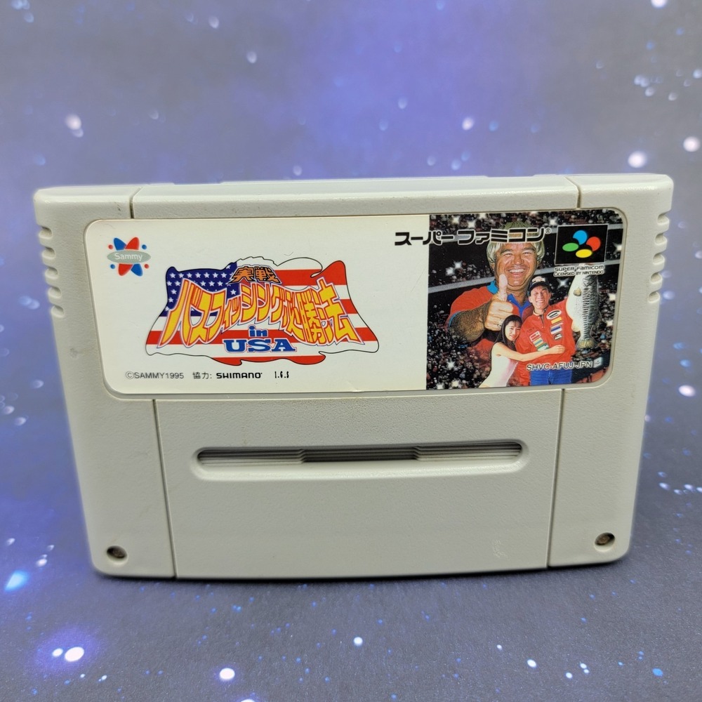 Jissen! Bass Fishing Hisshouhou in USA (Nintendo Super Famicom) Japanese 0764